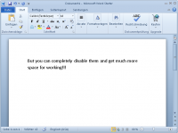 Word Starter with removed ad bar